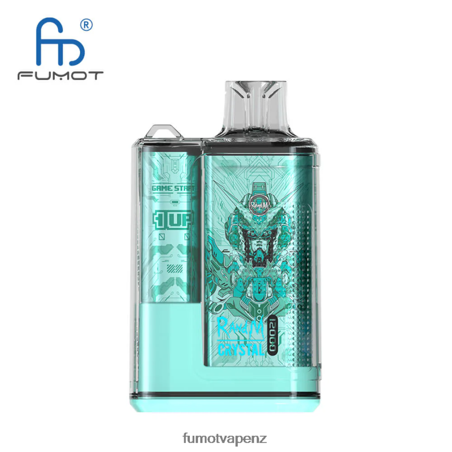 Fumot Crystal 1 Piece - 12000 Disposable Vape Box 20ML Mango on Ice - Fumot NZ 422VLN272