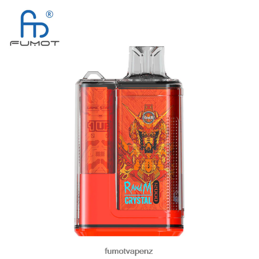 Fumot Crystal 1 Piece - 12000 Disposable Vape Box 20ML Mango on Ice - Fumot NZ 422VLN272