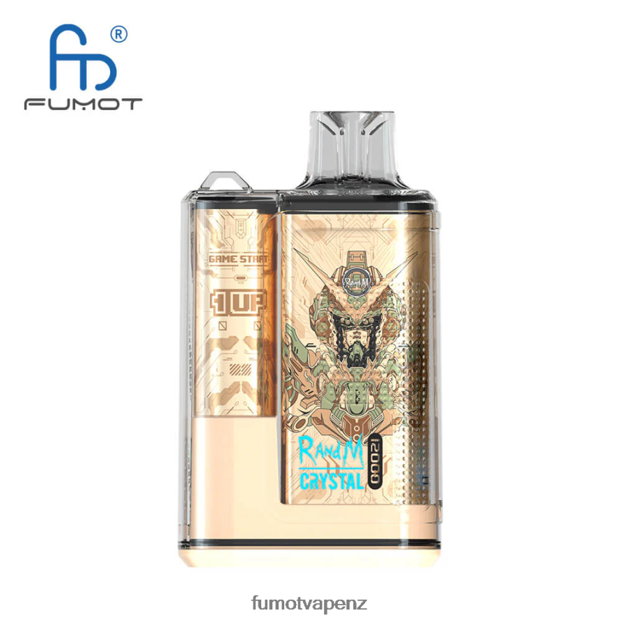 Fumot Crystal 1 Piece - 12000 Disposable Vape Box 20ML Mango on Ice - Fumot NZ 422VLN272