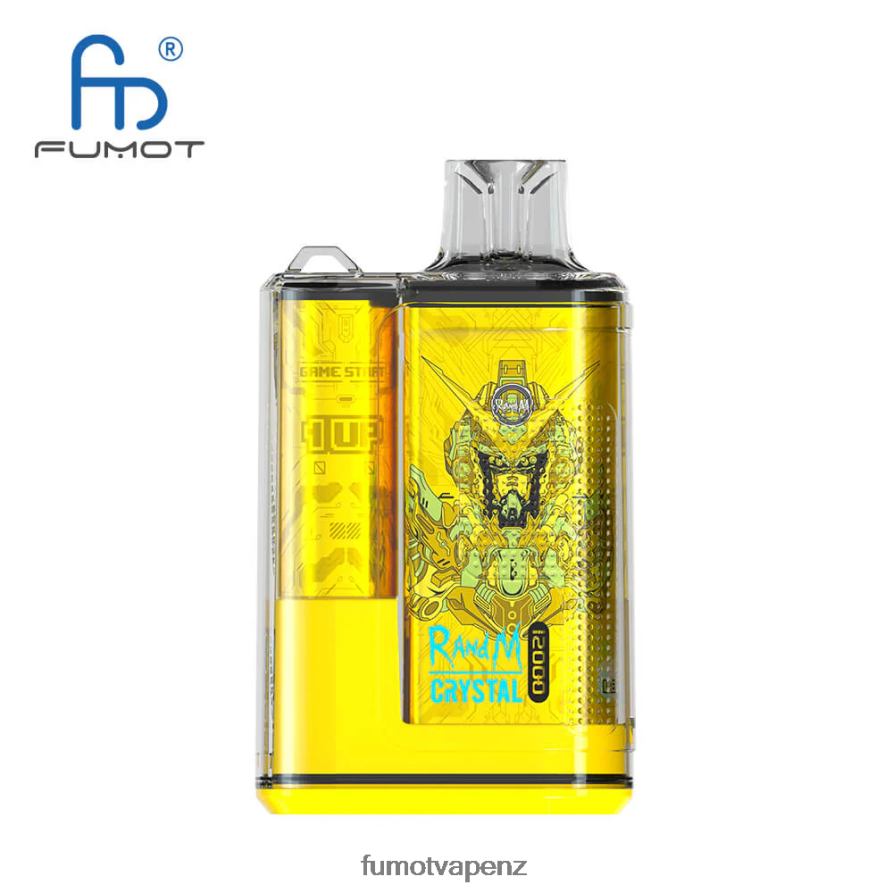 Fumot Crystal 1 Piece - 12000 Disposable Vape Box 20ML Mango on Ice - Fumot NZ 422VLN272