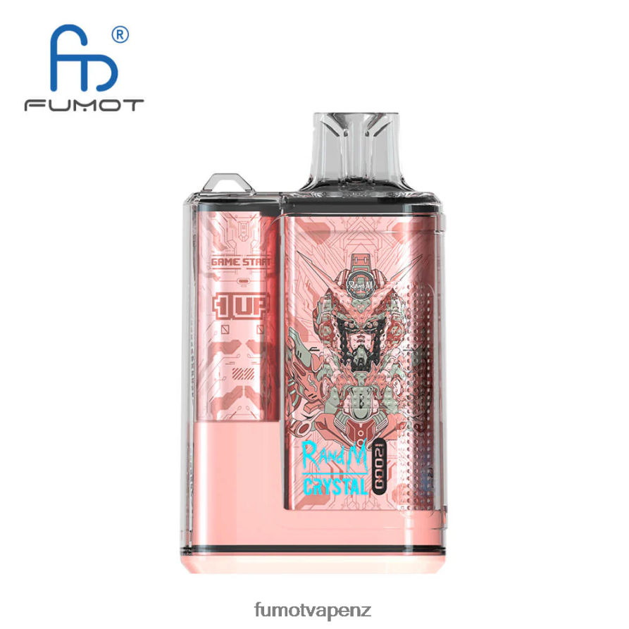 Fumot Crystal 1 Piece - 12000 Disposable Vape Box 20ML Mango on Ice - Fumot NZ 422VLN272