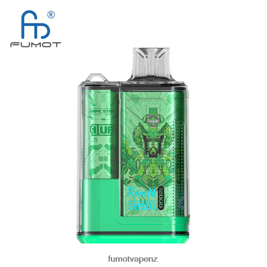 Fumot Crystal 1 Piece - 12000 Disposable Vape Box 20ML Mango on Ice - Fumot NZ 422VLN272