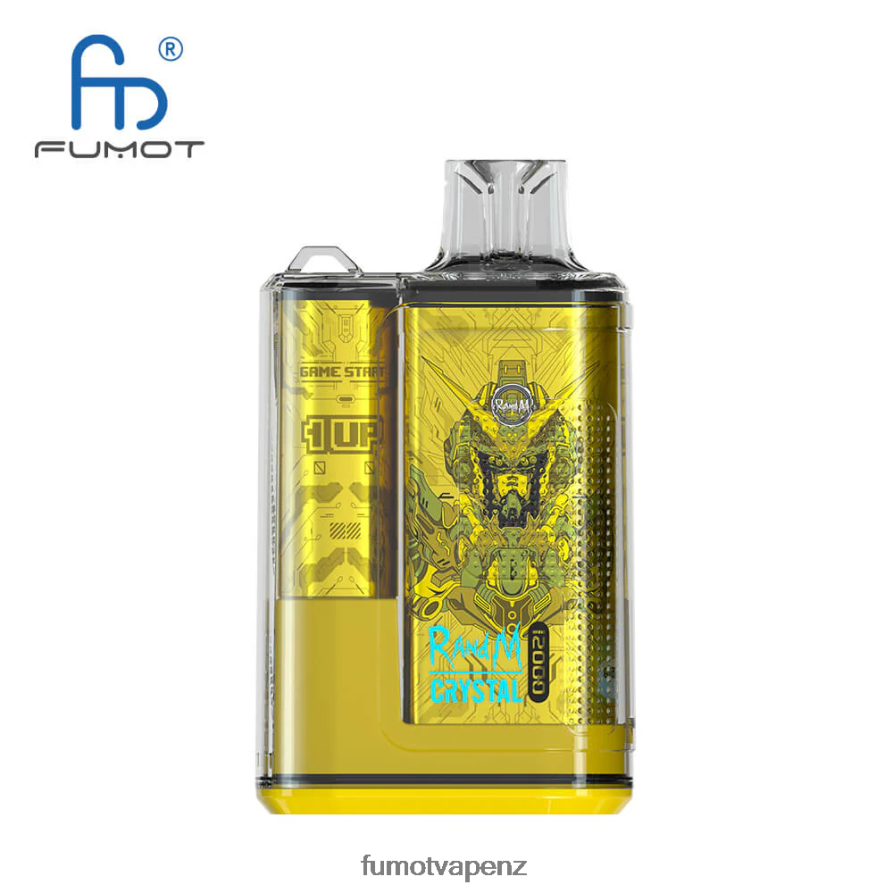 Fumot Crystal 1 Piece - 12000 Disposable Vape Box 20ML Mango on Ice - Fumot NZ 422VLN272