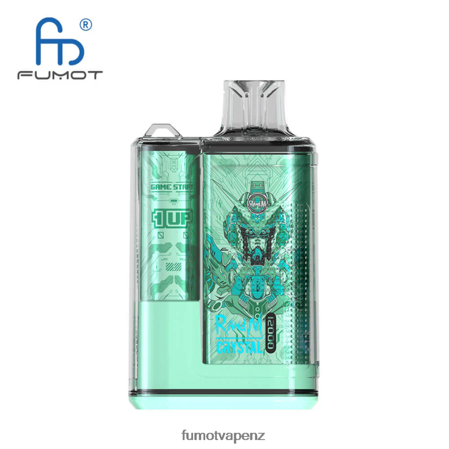 Fumot Crystal 1 Piece - 12000 Disposable Vape Box 20ML Mango on Ice - Fumot NZ 422VLN272