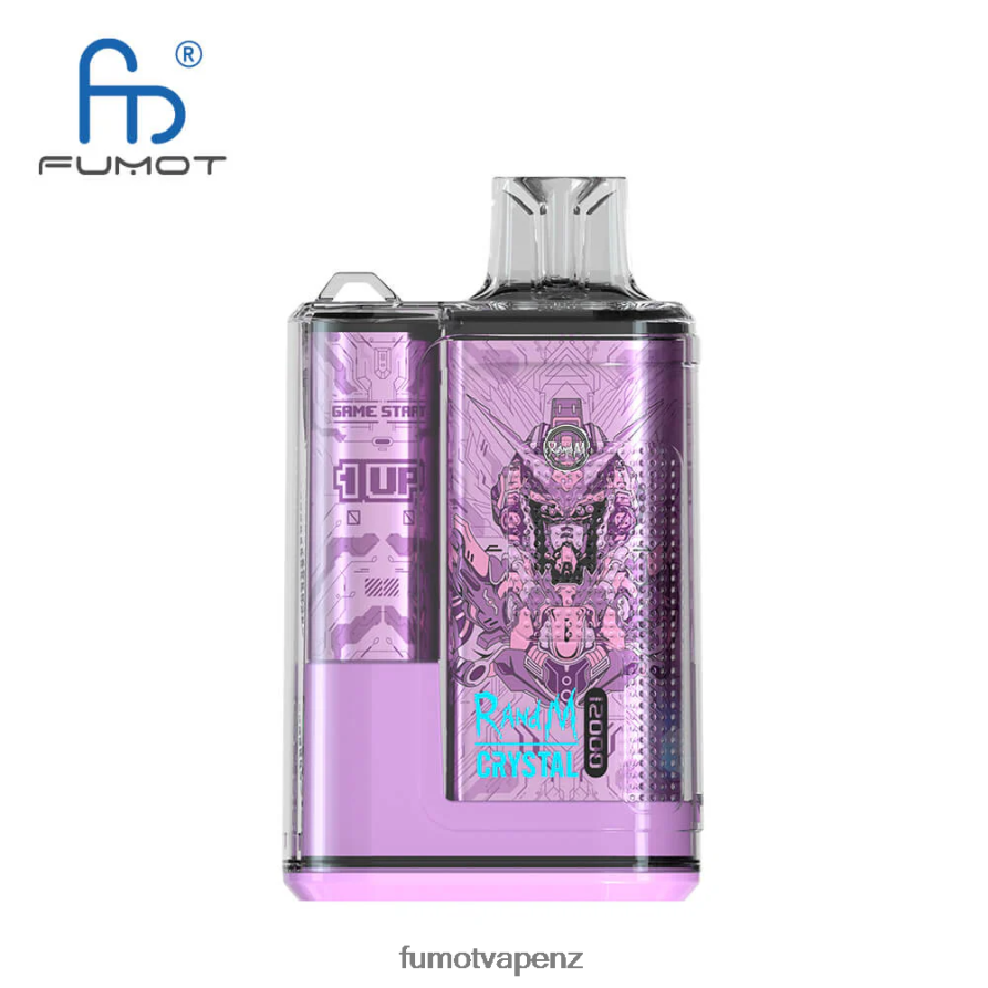 Fumot Crystal 1 Piece - 12000 Disposable Vape Box 20ML Mango on Ice - Fumot NZ 422VLN272