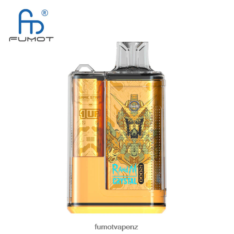 Fumot Crystal 1 Piece - 12000 Disposable Vape Box 20ML Mango on Ice - Fumot NZ 422VLN272