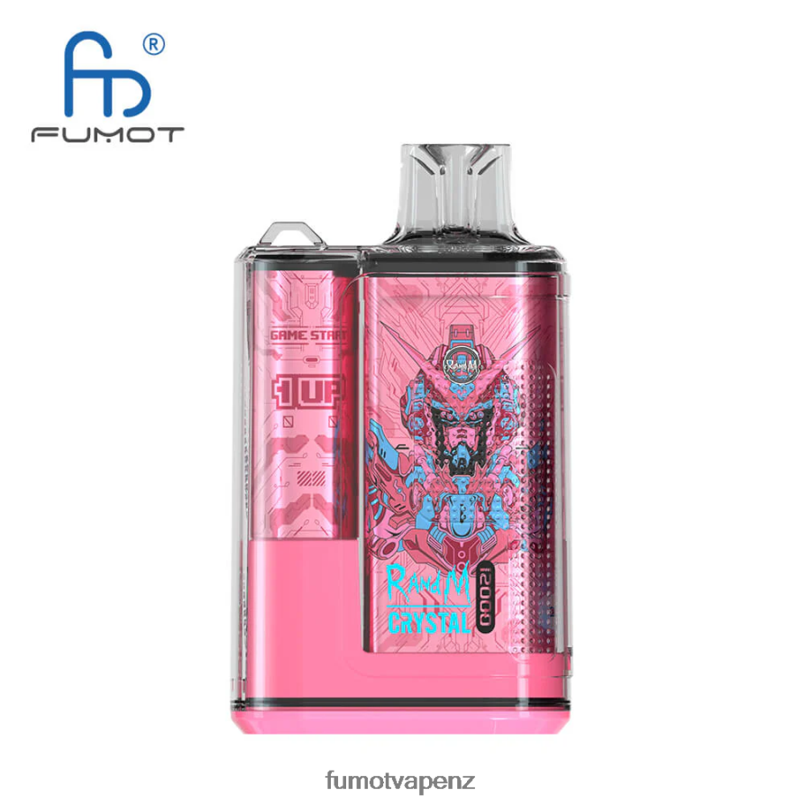 Fumot Crystal 1 Piece - 12000 Disposable Vape Box 20ML Mango on Ice - Fumot NZ 422VLN272