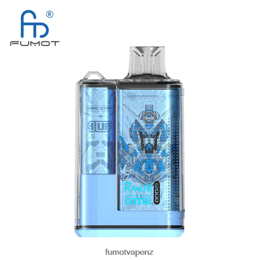 Fumot Crystal 1 Piece - 12000 Disposable Vape Box 20ML Mango on Ice - Fumot NZ 422VLN272