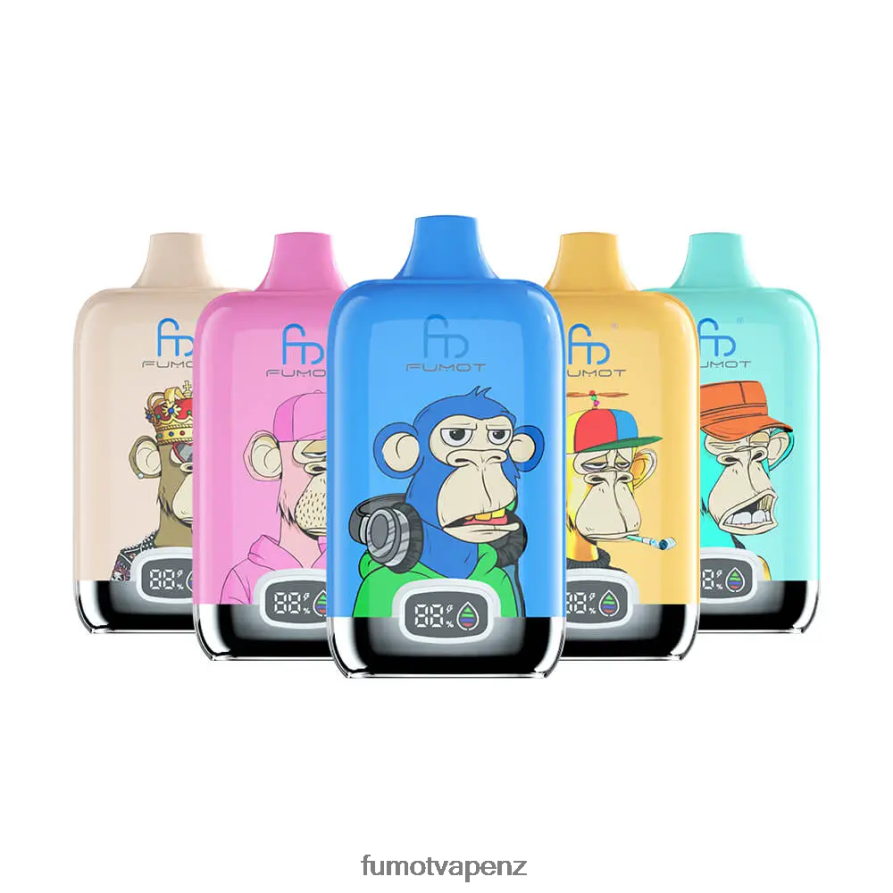 Fumot Digital Box 12000 Disposable Vape Pod - 20ML (1 Piece) Blueberry on Ice - Fumot price 422VLN120