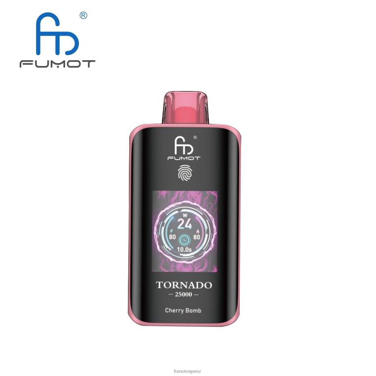 Fumot Disposable Vape | Fumot Tornado 25000 Disposable Vape Cherry Bomb 8F0844