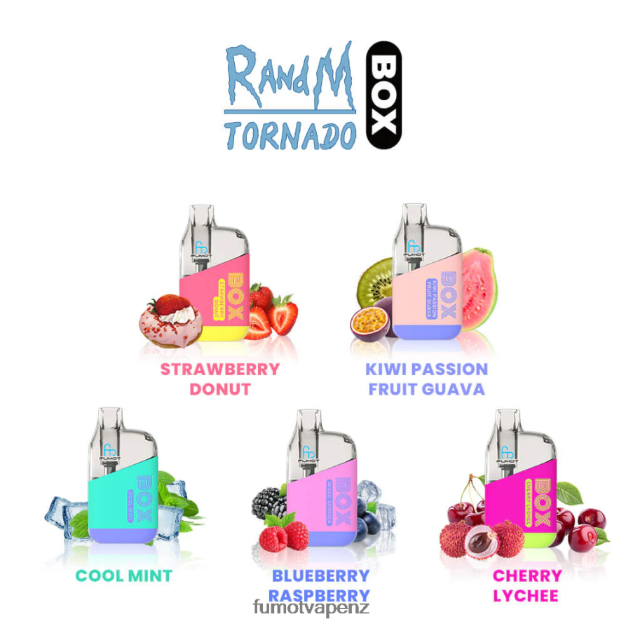 Fumot Tornado 10000 Disposable Vape Pod Box - 20ML (1 Piece) Mango On Ice - Fumot NZ 422VLN362
