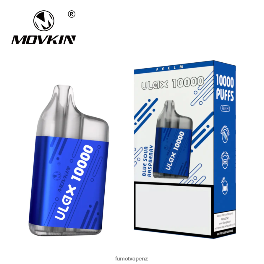 Fumot Movkin Ulax 10000 Disposable Vape Pod - 12ML (1 Piece) Peach Mango - Fumot NZ 422VLN312