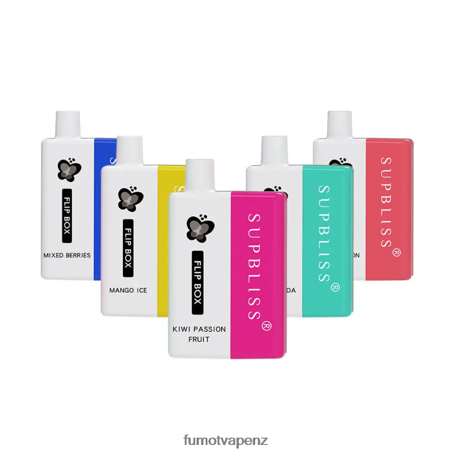 Fumot Supbliss Flip Box 6000 Replaceable Vape Kit - 10ML (1 Piece) Blueberry Raspberry - Fumot NZ 422VLN332