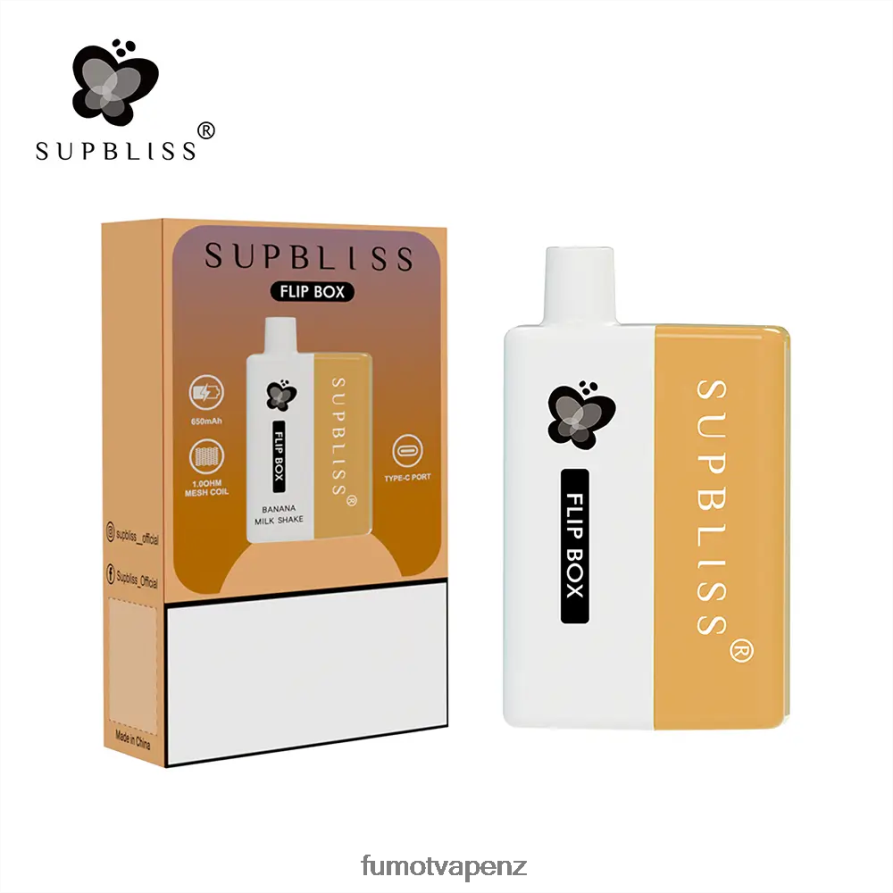 Fumot Supbliss Flip Box 6000 Replaceable Vape Kit - 10ML (1 Piece) Blueberry Raspberry - Fumot NZ 422VLN332