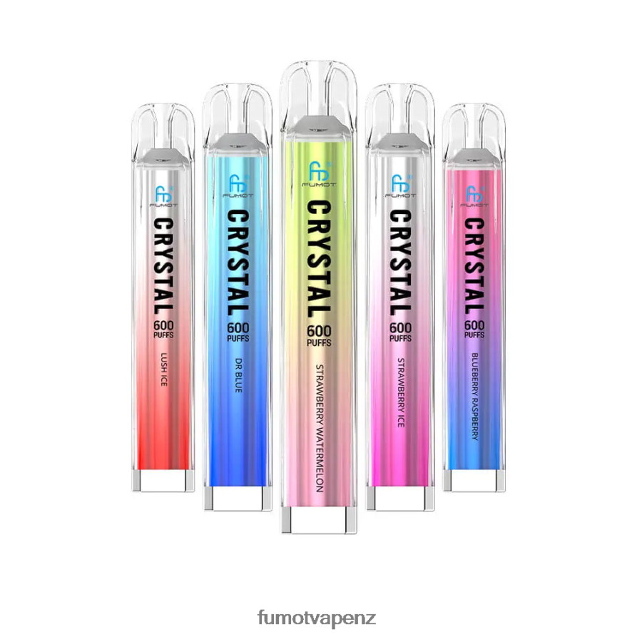 Fumot Crystal 2ML (3 Pieces Set) Disposable Vape - 600 TPD-Compliant Blueberry Raspberry - Fumot vape review 422VLN385