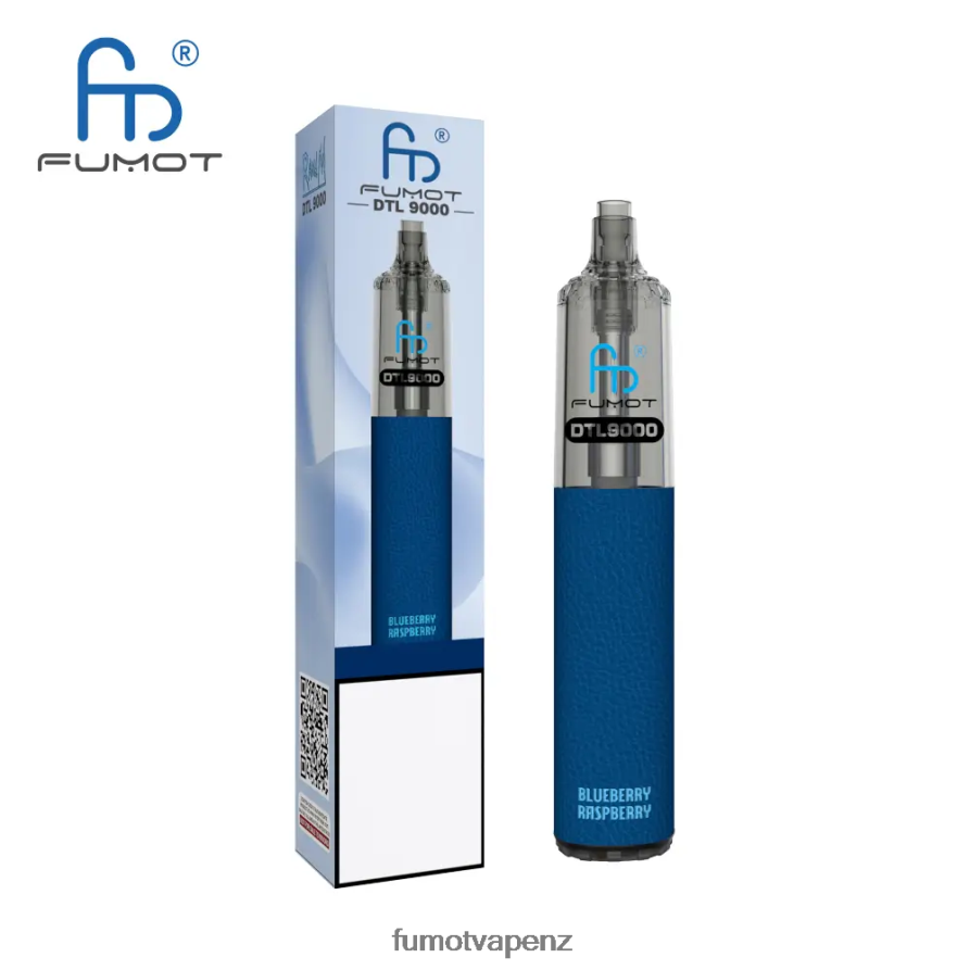 Fumot DTL Disposable Vape Pen 9000- 18ML (1 Piece) Blue Raspberry Lemon - Fumot technology co 422VLN369