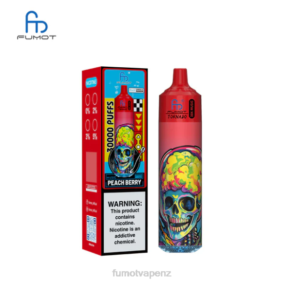Fumot Technology Co - Fumot Tornado 30K Music Peach Berry HT4819