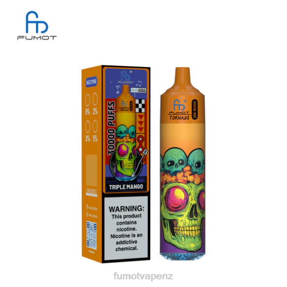 Fumot Technology Co - Fumot Tornado 30K Music Triple Mango HT4829