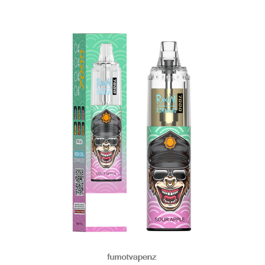 Fumot Tornado 14ML 7000 Disposable Vape Pen (1 Piece) Banana Ice - Fumot vape shop 422VLN57