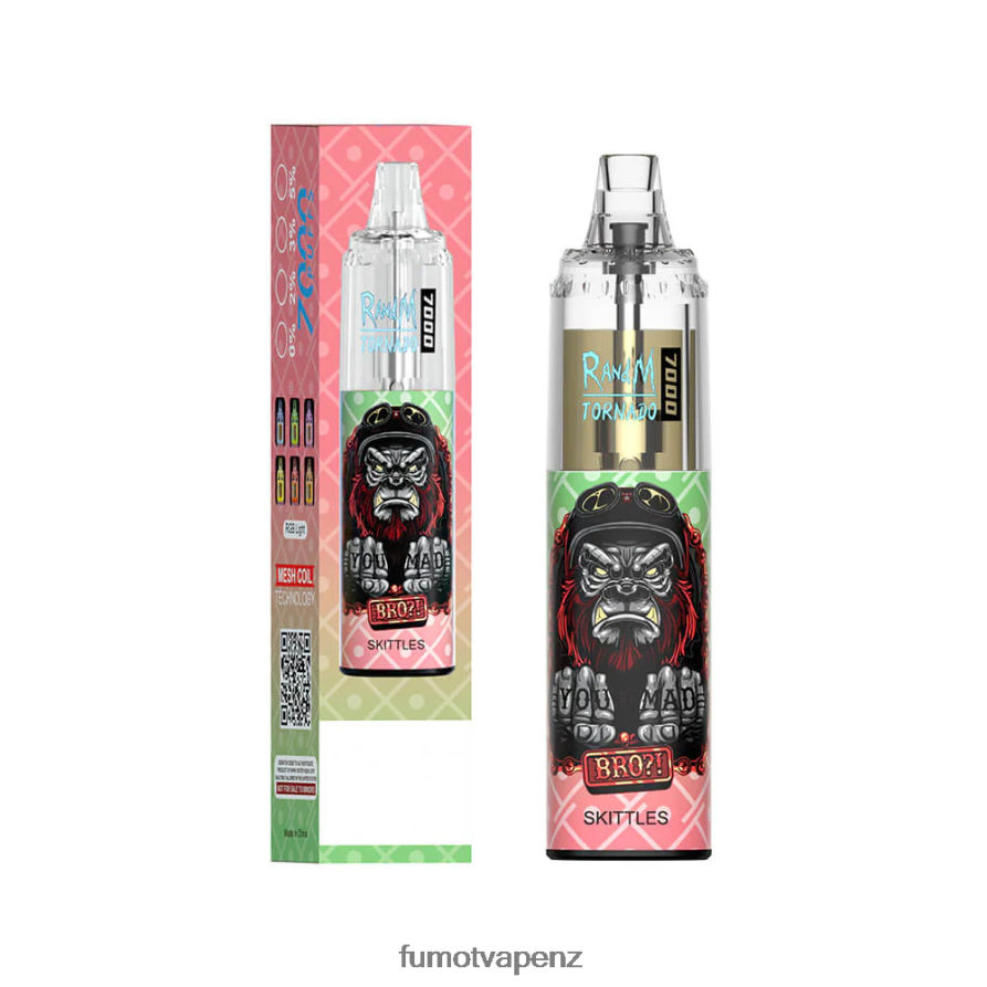 Fumot Tornado 14ML 7000 Disposable Vape Pen (1 Piece) Banana Milkshake - Fumot vape sale 422VLN56