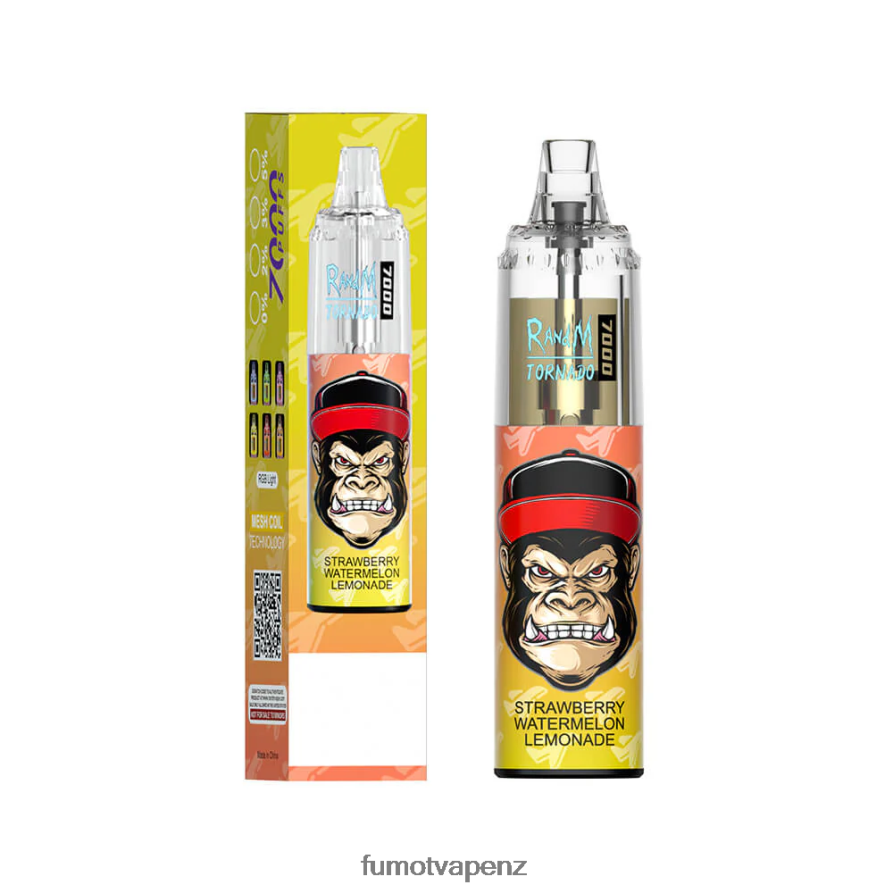Fumot Tornado 14ML 7000 Disposable Vape Pen (1 Piece) Banana Milkshake - Fumot vape sale 422VLN56