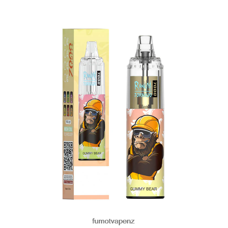 Fumot Tornado 14ML 7000 Disposable Vape Pen (1 Piece) Banana Milkshake - Fumot vape sale 422VLN56