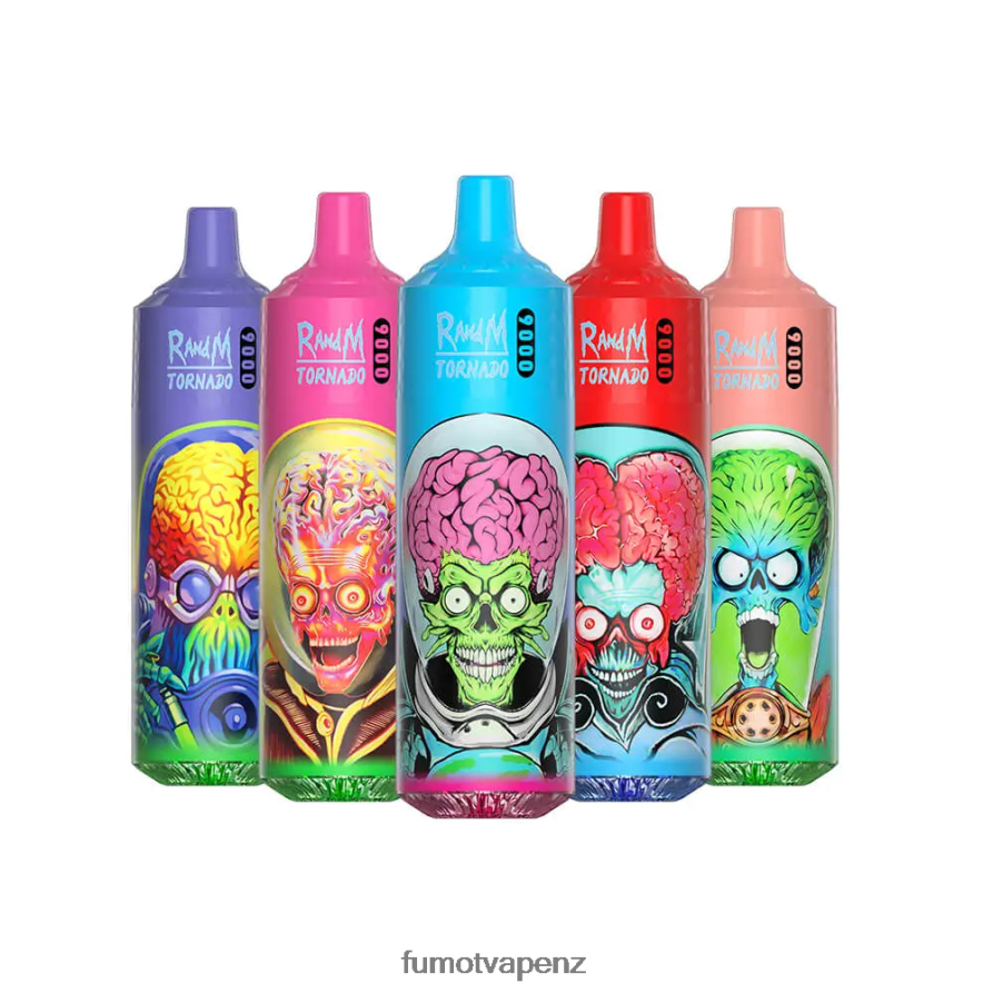 Fumot Tornado Disposable Vape Pen 9000 - 18ML (1 Piece) Summer Peach Ice - Fumot NZ 422VLN52