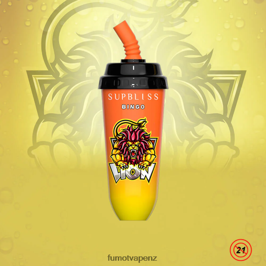 Fumot Supbliss Bingo 16ML 8000 Disposable Vape Pod Device (1 Piece) Strawberry Mango - Fumot technology co 422VLN409