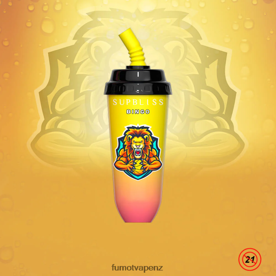 Fumot Supbliss Bingo 16ML 8000 Disposable Vape Pod Device (1 Piece) Strawberry Mango - Fumot technology co 422VLN409
