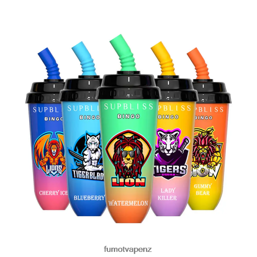 Fumot Supbliss Bingo 8000 Disposable Vape Pod Device - 16ML (1 Piece) Blueberry - Fumot vape NZ 422VLN393