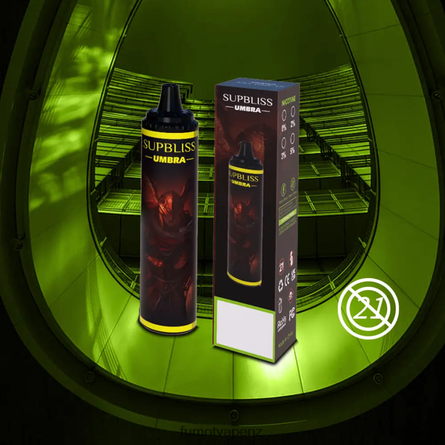 Fumot Supbliss Umbra 10000 (1 Piece) Disposable Vape Pen - 20ML Red Apple Lemon - Fumot NZ 422VLN482