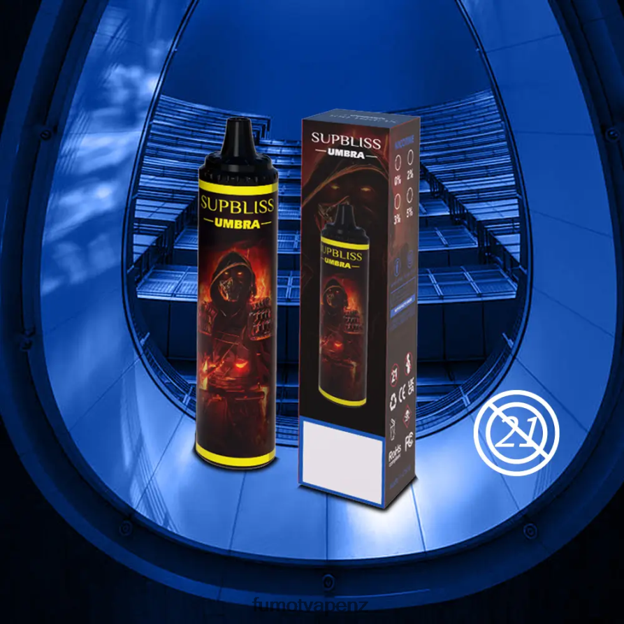 Fumot Supbliss Umbra 10000 (1 Piece) Disposable Vape Pen - 20ML Red Apple Lemon - Fumot NZ 422VLN482