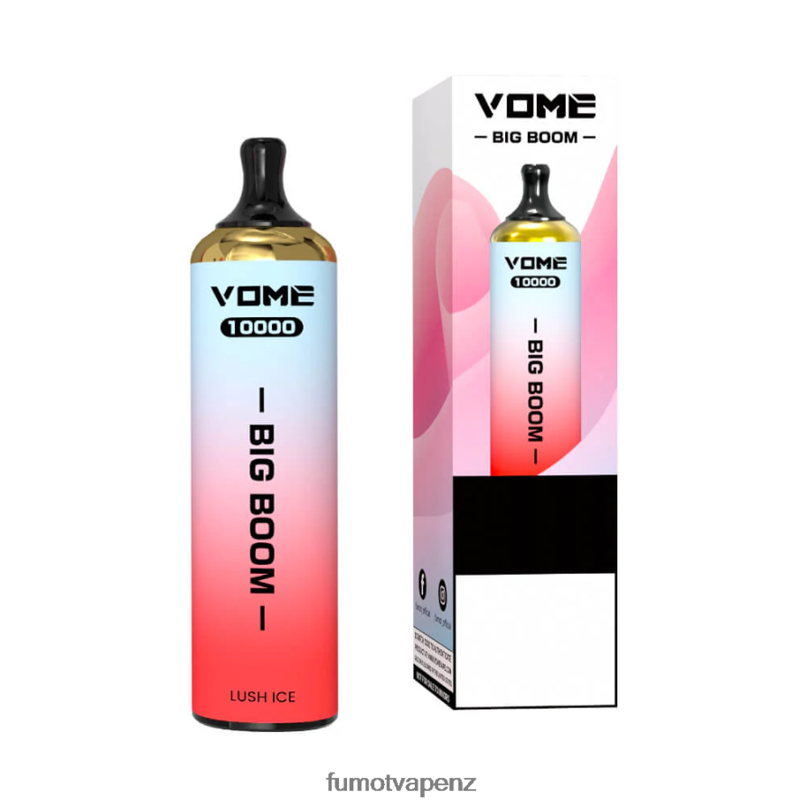Fumot Vome Big Boom Disposable Vape Pen 10000 - 20ML (1 Piece) Red Bull - Fumot disposable vape 422VLN444