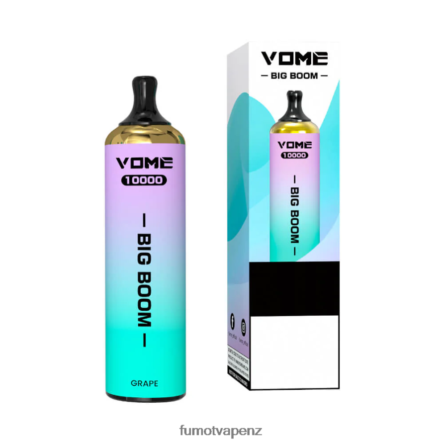 Fumot Vome Big Boom Disposable Vape Pen 10000 - 20ML (1 Piece) Red Bull - Fumot disposable vape 422VLN444