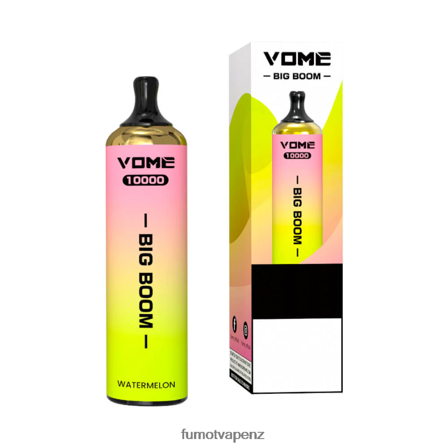 Fumot Vome Big Boom Disposable Vape Pen 10000 - 20ML (1 Piece) Red Bull - Fumot disposable vape 422VLN444