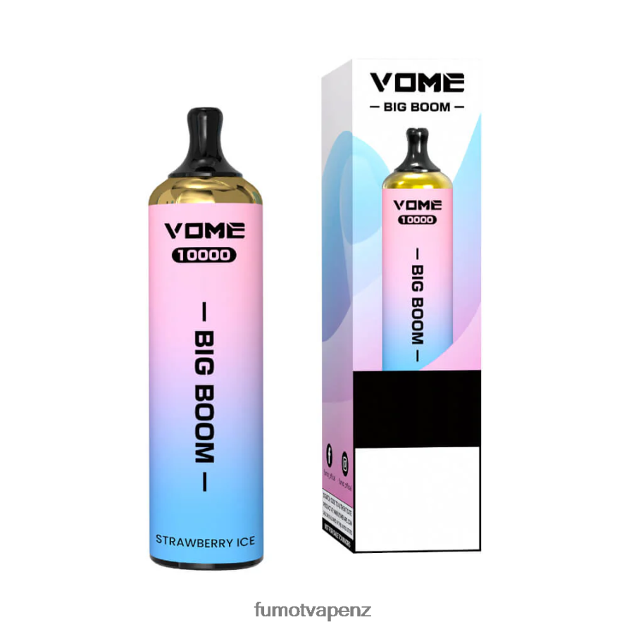Fumot Vome Big Boom Disposable Vape Pen 10000 - 20ML (1 Piece) Red Bull - Fumot disposable vape 422VLN444
