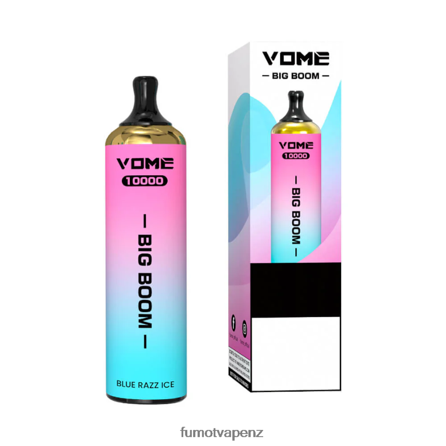 Fumot Vome Big Boom Disposable Vape Pen 10000 - 20ML (1 Piece) Red Bull - Fumot disposable vape 422VLN444