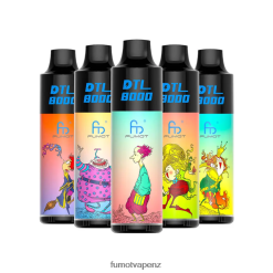 Fumot DTL 8000 Disposable Vape Pen - 16ML (1 Piece) Kiwi Guava - Fumot technology co 422VLN419