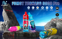 Fumot Tornado 1 Piece 9000 Pro 18ML Disposable Vape Skittles - Fumot vape price 422VLN228