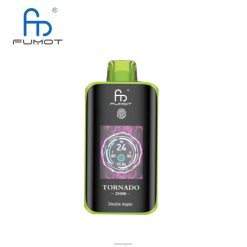 Fumot Vape Price | Fumot Tornado 25000 Disposable Vape Double Apple 8F0845