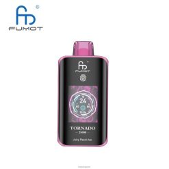 Fumot Vape Sale | Fumot Tornado 25000 Disposable Vape Juicy Peach Ice 8F0847