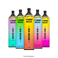 Fumot Vome Big Boom Disposable Vape Pen 10000 - 20ML (1 Piece) Kiwi Guava - Fumot vape NZ 422VLN443